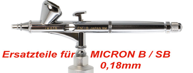 Ersatzteile für Iwata MICRON CM-B / SB