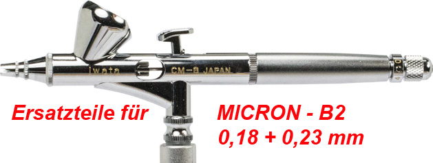 Ersatzteile für Iwata MICRON CM-B
