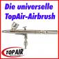 Preview: TopAir®-35-2 Profi- Fließbecherpistole 0,35mm (vormals GECKLER-35) Eine Profi-Airbrush