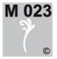 Preview: TopAir®-DesignMask M 023 selbstklebend - Made by Geckler
