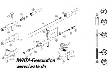 Iwata Revolution/ HP-BR 0,3 mm