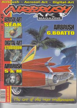Fachzeitschrift AirbrushArt Magazine #45