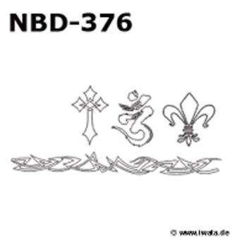 Medea BodyArt Schablonen-Set NBD-376 Aktion