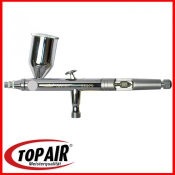 TopAir SB-50, Seitenbecherpistole 0,50mm mit Steckdüsensystem. Eine Profi-Airbrush