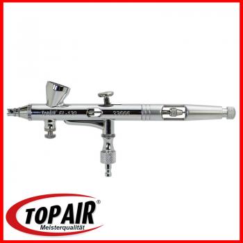 TopAir®-FL130 Fließbecherpistole 0,30mm mit MicroAirControl-System. Eine Profi-Airbrush