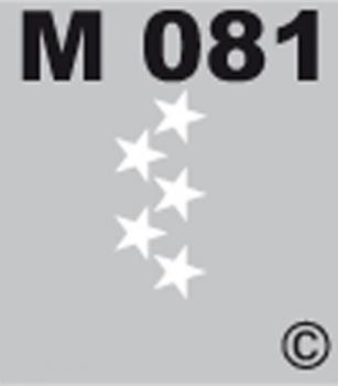 TopAir®-DesignMask M 081 selbstklebend - Made by Geckler