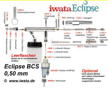 Iwata Eclipse - BCS 2000-  0,50 mm
