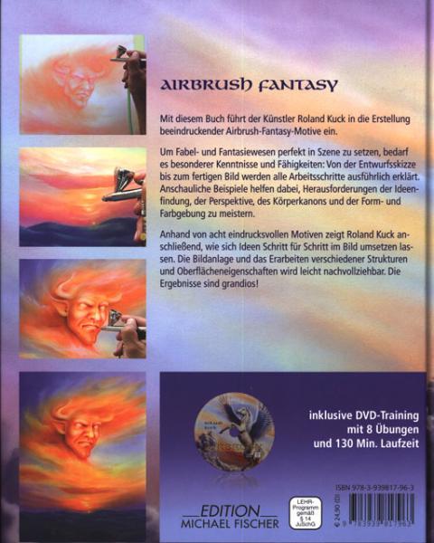 Airbrush Fantasy - vom Profi lernen mit DVD