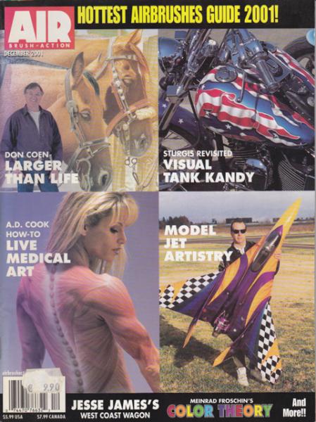 Fachzeitschrift AirbrushAction 12/2001