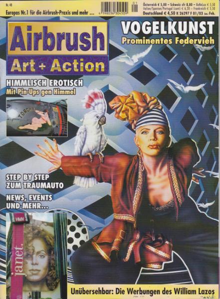 Fachzeitschrift AirbrushArt+Action #48