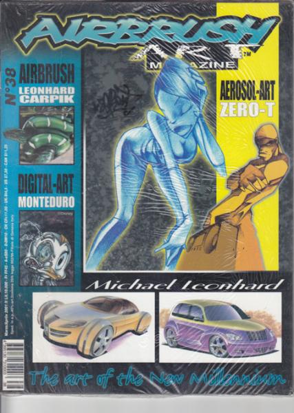 Fachzeitschrift AirbrushArt Magazine #38-2