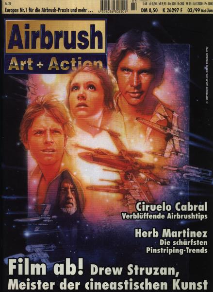 Fachzeitschrift AirbrushArt+Action Mai-Juni 99 #26