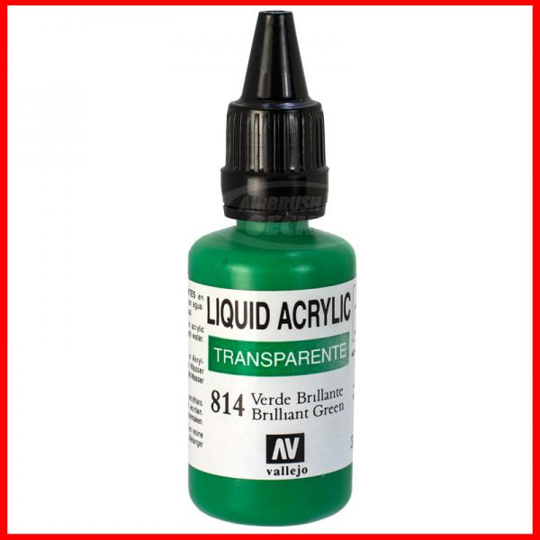 Vallejo Liquid Acrylic 814 Grün 32 ml