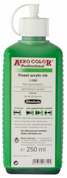 Schmincke Aero Color 502 Permanentgrün