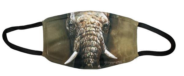 Designer Mund-Nasenschutz MNS069 Elefant